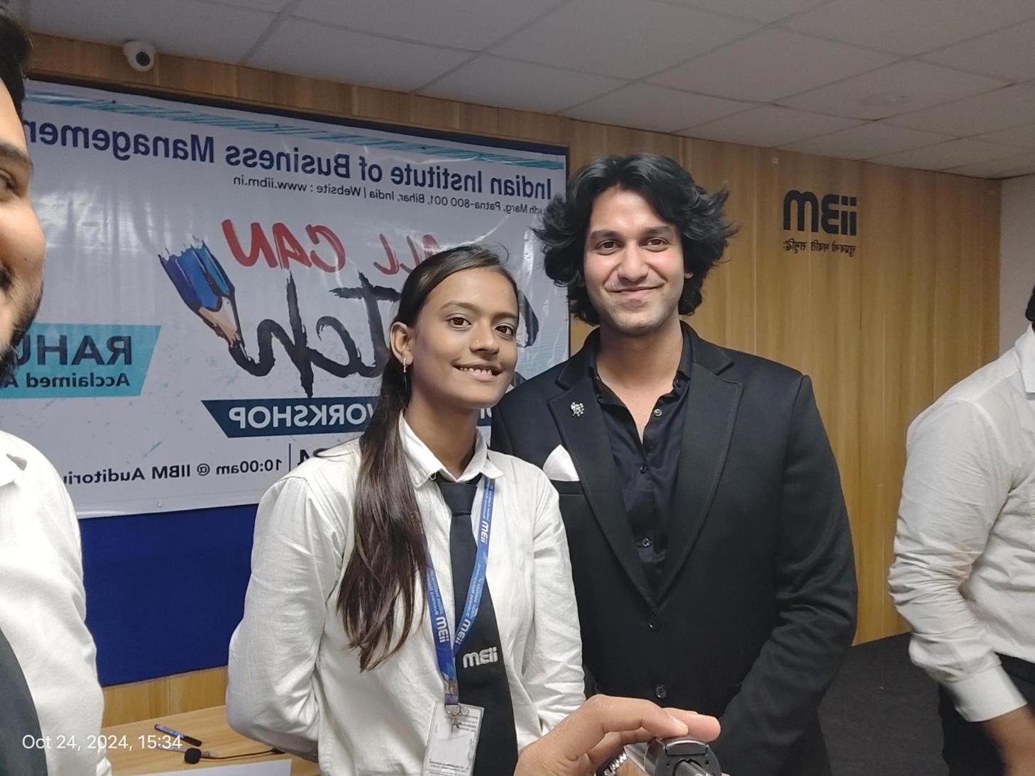 Rahul Soni Conducts “All Can Sketch” Workshop for PGDM, BBA, BCA & MAMC Students at IIBM and ZHI Patna